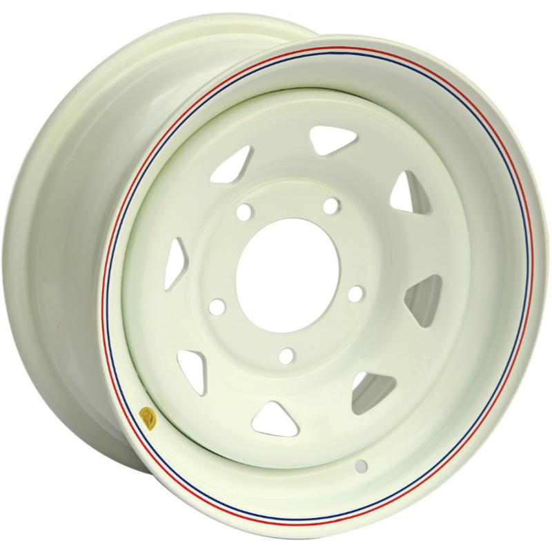 Диски Off Road Wheels Isuzu/Toyota/Nissan 8x17 6*139.7 ET10 DIA110.1 White Штампованный