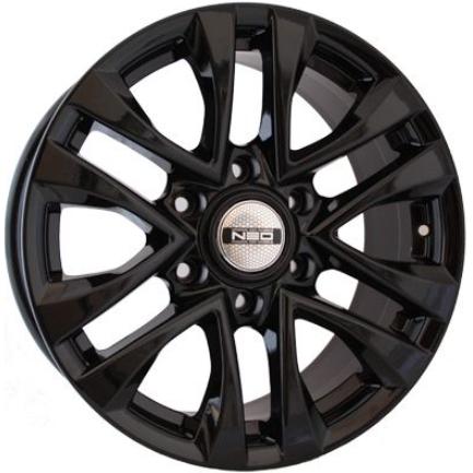 Диски Neo 732 7.5x17 6*139.7 ET25 DIA106.1 BL Литой