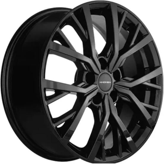 Диски Khomen KHW 1806 7x18 5*110 ET50 DIA63.3 Black Литой