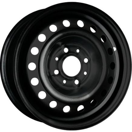 Диски Trebl 53A43C 5.5x14 4*100 ET43 DIA60.1 Black Штампованный
