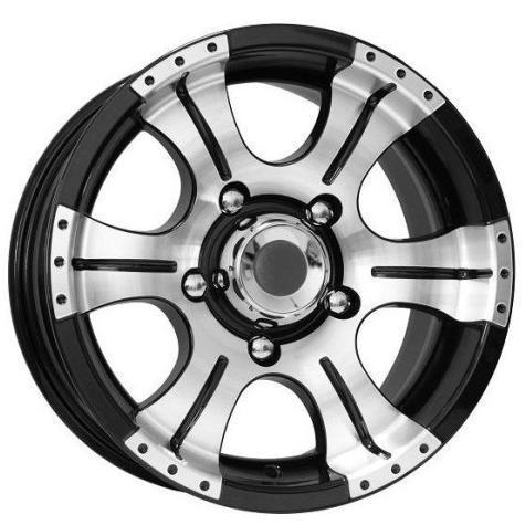 Диски K&K Байконур 7x15 6*139.7 ET-5 DIA110.1 Алмаз черный Литой