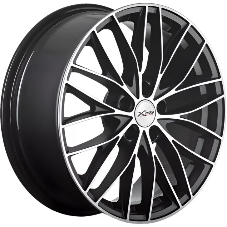 Диски X'trike X-130 7.5x18 5*108 ET33 DIA60.1 BKM/FP Литой