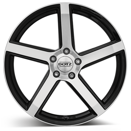 Диски Dotz CP5 dark 7x17 5*108 ET45 DIA70.1 BFP Литой