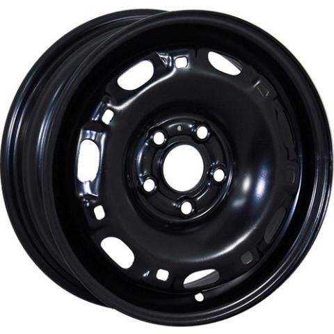 Диски Trebl X40028 5x14 5*100 ET40 DIA57.1 Black Штампованный