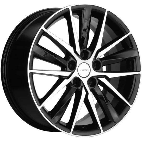 Диски Khomen KHW 1807 8x18 5*112 ET48 DIA57.1 Black-FP Литой