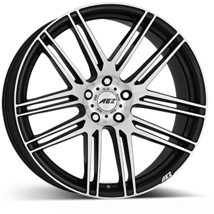 Диски AEZ Cliff dark 10x21 5*112 ET45 DIA66.6 BFP Литой