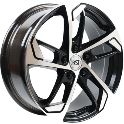 Диски RST R037 7x17 5*114.3 ET45 DIA60.1 BKFP Литой