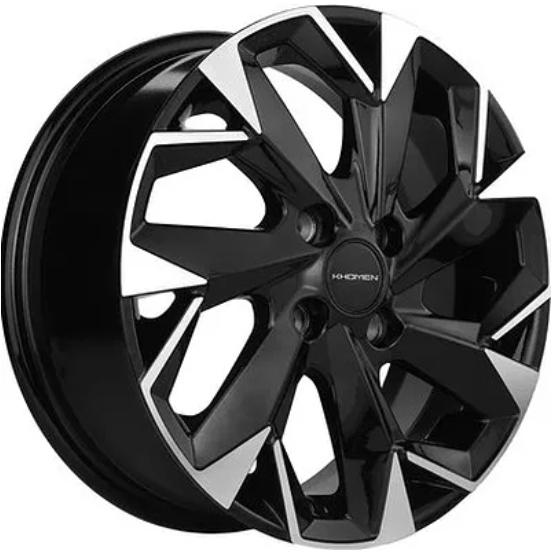 Диски Khomen KHW 1402 5.5x14 4*98 ET35 DIA58.6 Black-FP Литой
