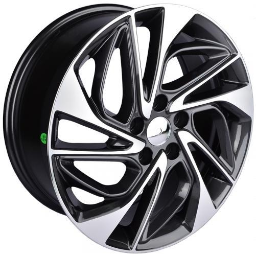 Диски Powcan BK5518 7.5x19 5*114.3 ET51 DIA67.1 BKF Литой