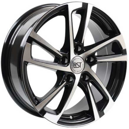 Диски RST R046 6.5x16 5*114.3 ET50 DIA66.1 BKFP Литой