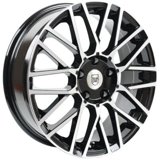 Диски Tech Line 739 6.5x17 5*114.3 ET38 DIA66.1 BFP Литой
