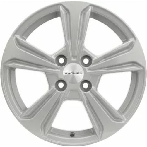 Диски Khomen KHW 1502 6x15 4*100 ET45 DIA54.1 F-Silver Литой