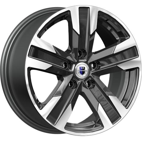 Диски K&K Висмут 7x16 5*108 ET33 DIA67.1 Алмаз черный Литой