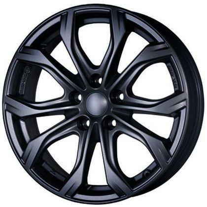 Диски Alutec W10 8x18 5*112 ET53 DIA66.6 Racing black front polished Литой