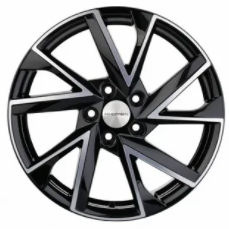 Диски Khomen KHW 1714 7x17 5*112 ET40 DIA57.1 Black-FP Литой