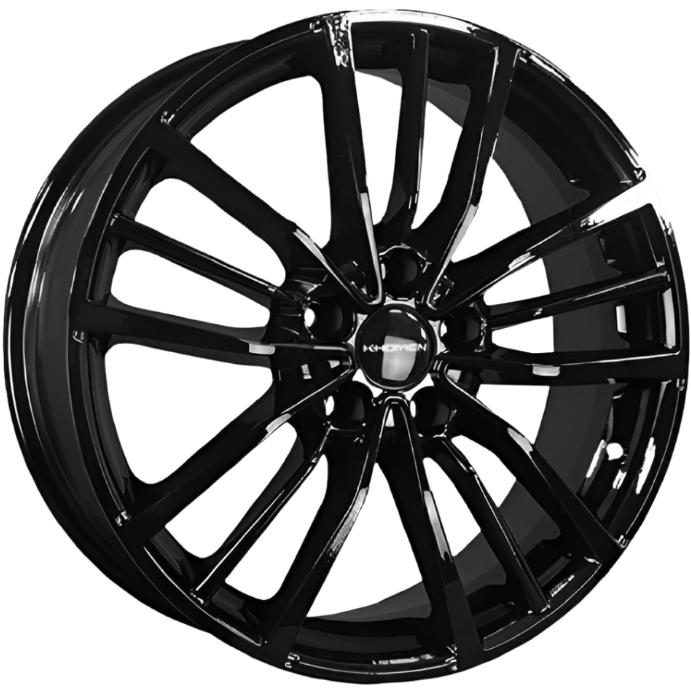 Диски Khomen KHW 1812 7x18 5*114.3 ET45 DIA67.1 Black Литой