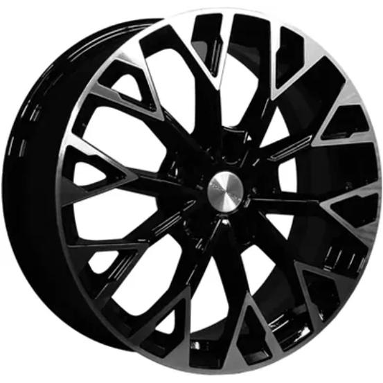 Диски Khomen KHW 1718 7x17 5*108 ET49 DIA59.5 Black-FP Литой