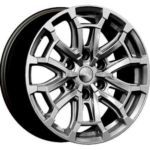 Диски Скад Авилис 8x18 6*139.7 ET30 DIA106.1 Графит Литой