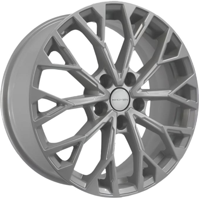 Диски Khomen KHW 1718 7x17 5*114.3 ET37 DIA66.6 F-Silver Литой