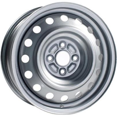 Диски Trebl 64A50C 6x15 4*100 ET50 DIA60.1 Silver Штампованный