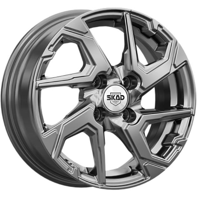 Диски Скад Тейде 5.5x14 4*100 ET45 DIA54.1 Графит Литой
