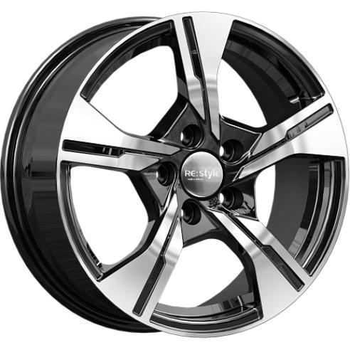 Диски K&K КС1053 6.5x16 5*114.3 ET40 DIA66.1 Алмаз черный Литой