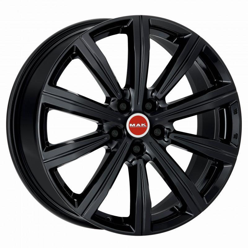 Диски MAK Birmingham 8.5x20 5*120 ET45 DIA65.1 Gloss Black Литой