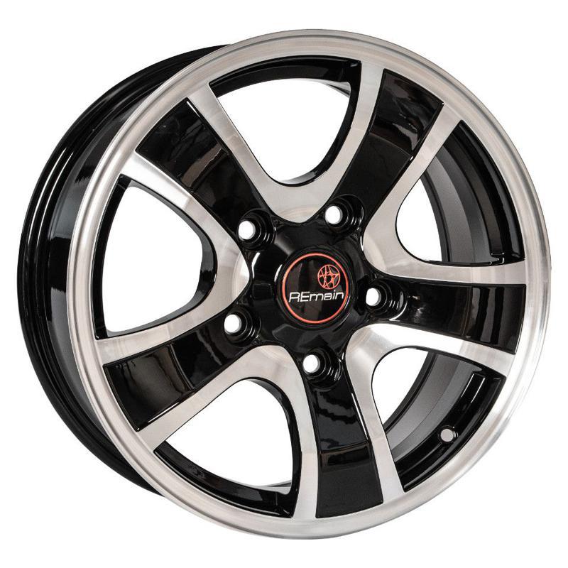 Диски Remain R170 6x16 5*112 ET48 DIA57.1 Алмаз черный Литой