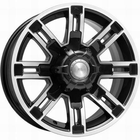 Диски K&K Полюс 7.5x16 6*139.7 ET30 DIA100.1 Алмаз черный Литой