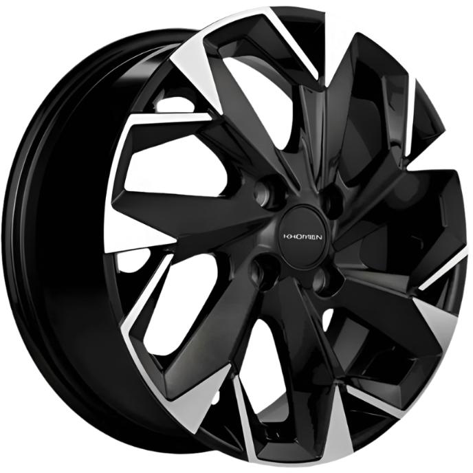 Диски Khomen KHW 1508 6x15 4*100 ET50 DIA60.1 Black-FP Литой