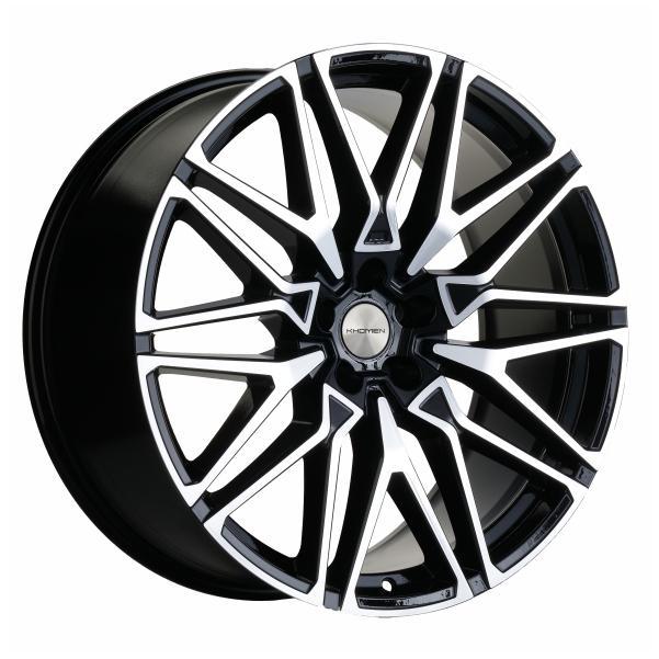 Диски Khomen KHW 2103 9.5x21 5*112 ET30 DIA66.6 Black-FP Литой