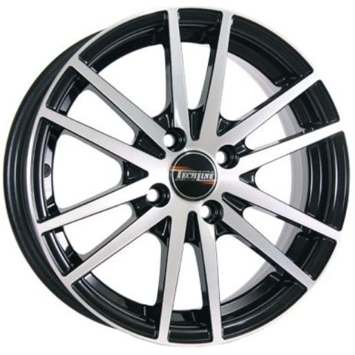 Диски Tech Line 535 6x15 4*114.3 ET45 DIA56.6 BFP Литой