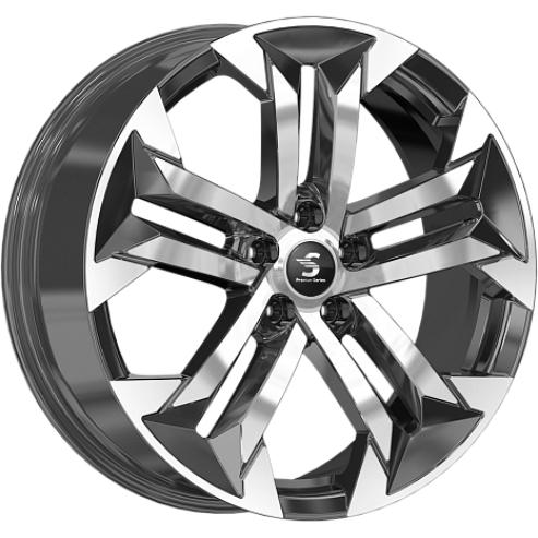 Диски Скад KP015 7.5x19 5*108 ET46 DIA63.3 Алмаз черный Литой