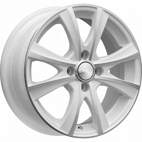 Диски Скад Мальта 5.5x14 4*98 ET38 DIA58.6 Алмаз белый Литой