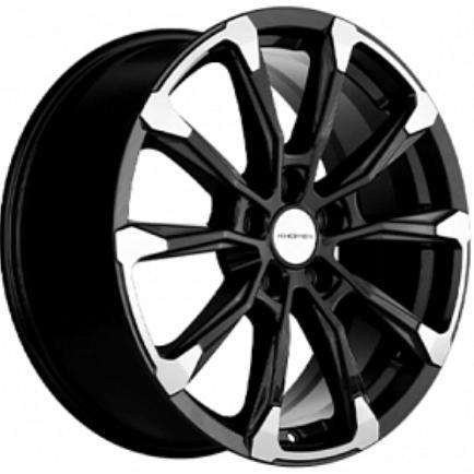 Диски Khomen KHW 1808 7.5x18 5*114.3 ET45 DIA67.1 Black-FP Литой