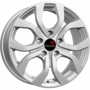 Диски Remain R190 6.5x16 5*114.3 ET50 DIA66.1 Сильвер Литой
