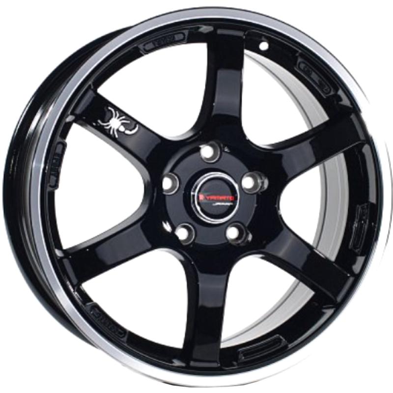 Диски Yamato Nomura 7x17 5*114.3 ET35 DIA60.1 BKL Литой