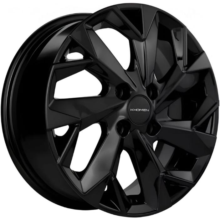 Диски Khomen KHW 1508 6x15 4*100 ET46 DIA54.1 Black Литой