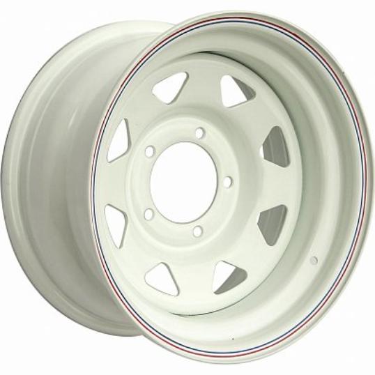 Диски Off Road Wheels УАЗ 7x15 5*139.7 ET15 DIA110.1 White Штампованный