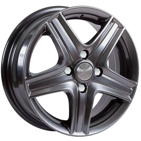 Диски Скад Магнум 5.5x14 4*100 ET38 DIA67.1 Графит Литой
