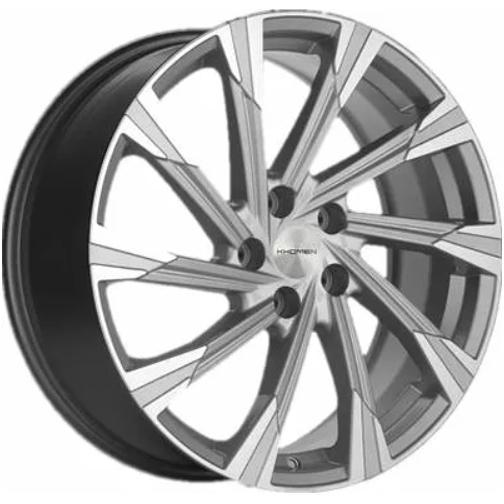Диски Khomen KHW 1901 7.5x19 5*112 ET43 DIA57.1 Brilliant Silver-FP Литой