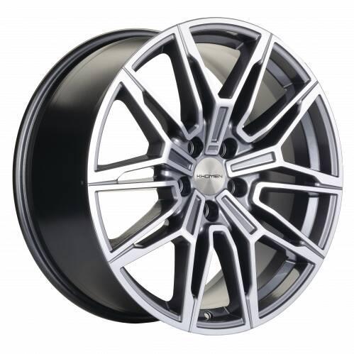 Диски Khomen KHW 1904 8.5x19 5*112 ET38 DIA66.6 Gray-FP Литой