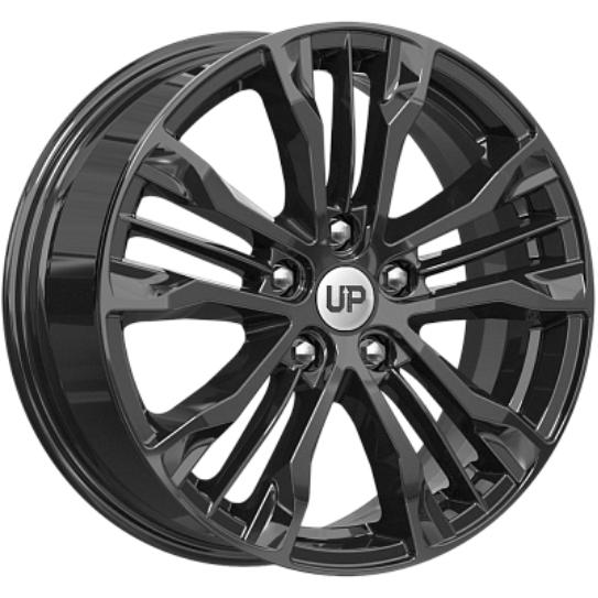 Диски Wheels UP UP106 7x17 5*114.3 ET40 DIA66.1 New Black Литой