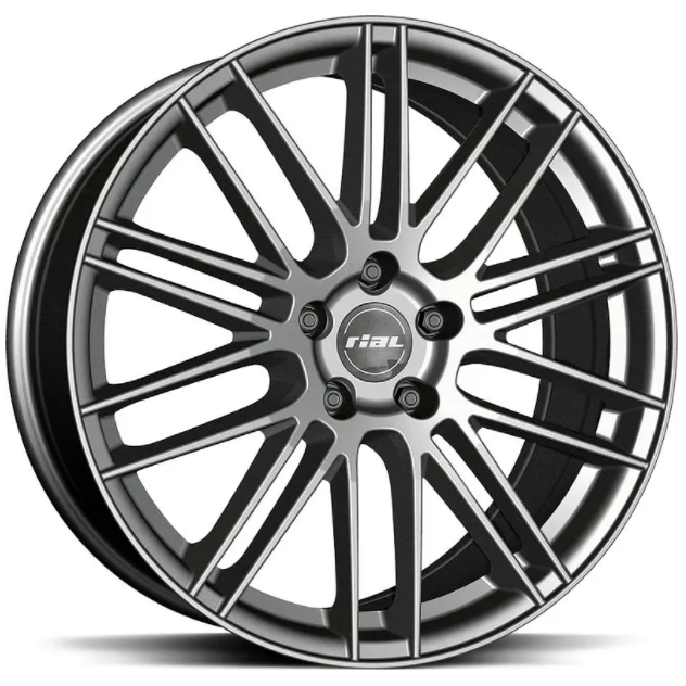 Диски Rial KiboX 9.5x21 5*112 ET22 DIA66.6 Metal Grey Литой
