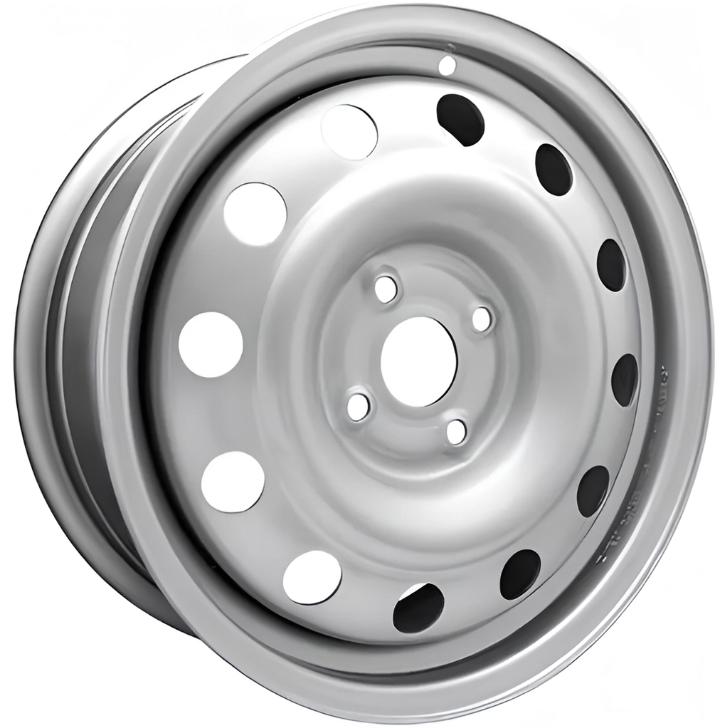 Диски ТЗСК Huyndai Solaris/Kia Rio 6x15 4*100 ET48 DIA54.1 Silver Штампованный