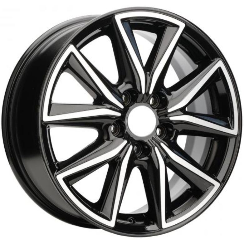 Диски Khomen KHW 1706 7x17 5*114.3 ET39 DIA60.1 BKF Литой