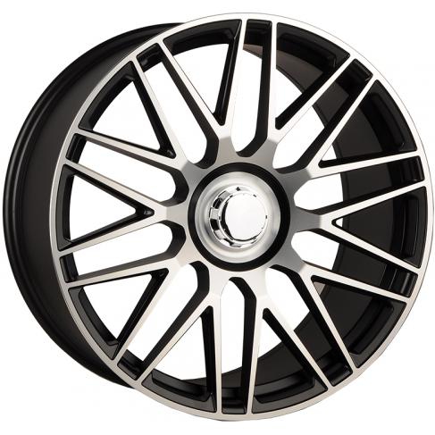 Диски Powcan Y0207 11x21 5*112 ET42 DIA66.6 BKF Литой
