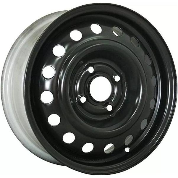 Диски Trebl 53A49A 5.5x14 4*100 ET49 DIA56.6 Black Штампованный