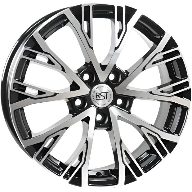 Диски RST R207 6.5x17 5*114.3 ET45 DIA54.1 BKFP Литой