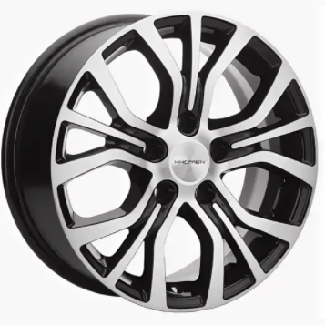 Диски Khomen KHW 1608 6.5x16 5*114.3 ET45 DIA67.1 Black-FP Литой